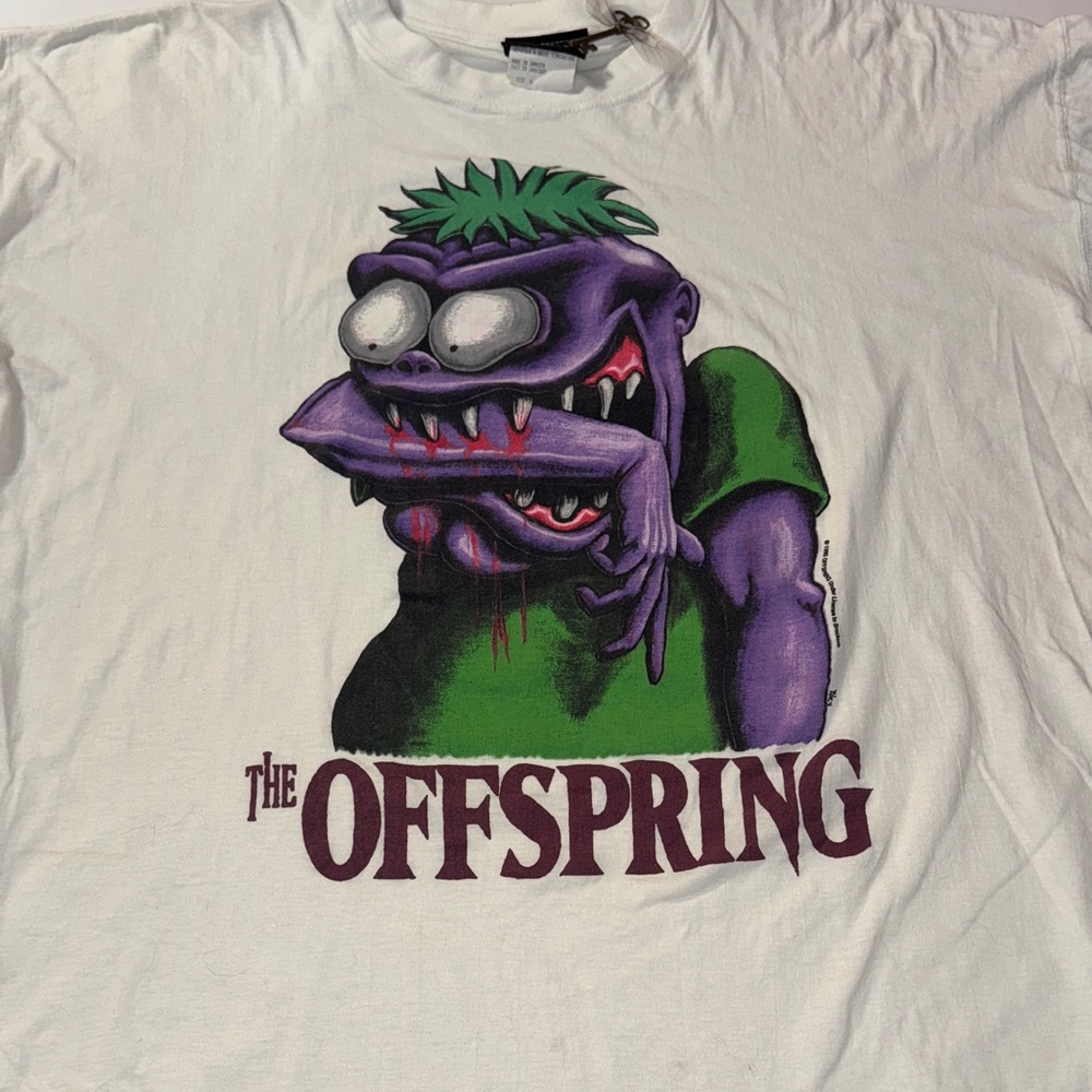 Vintage 1995‎ The Offspring “Bite Me” Graphic T-Shirt